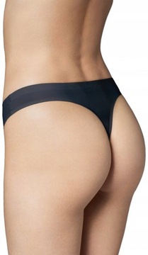 БЕСШОВНЫЕ СТРИНГИ GATTA ULTRA COMFORT, ЧЕРНЫЕ S