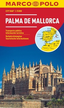 PALMA DE MALLORCA MAPA PLAN LAM MARCO POLO