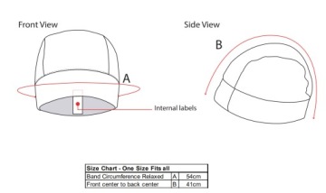 PORTWEST COOLING BLACK HAT CV11
