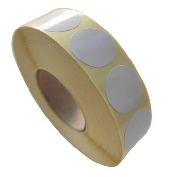 Etykiety samoprzylep kółka fi20mm 2000szt termotra