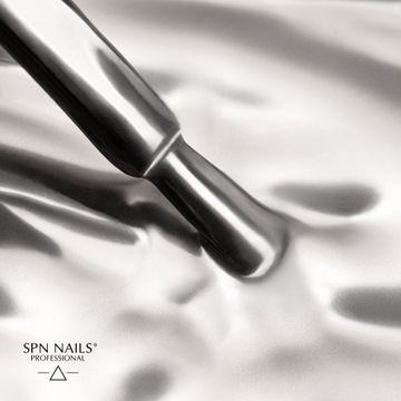 Гибридный лак для ногтей серебряный серебряный хром ультрафиолетовый ультрафиолетовый ультрафиолетовый ультрафиолетовый ультрафиолетовый LAQ 8ml Spn Nails