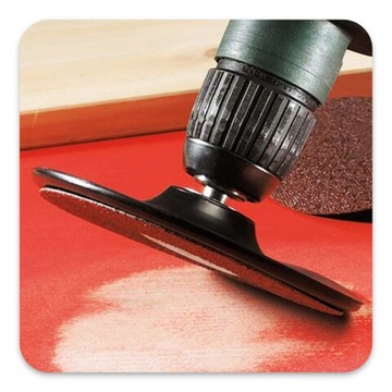 5x дисков с наждачной бумагой на липучке, 125 мм, диски с отверстиями P220, абразивный диск