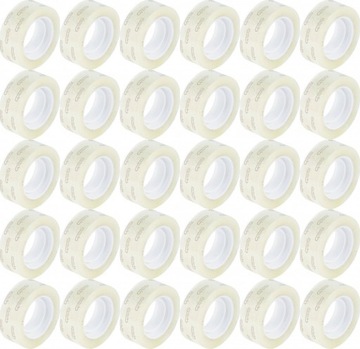 Taśma biurowa KLEJĄCA 18 / 30 przezroczysta x50