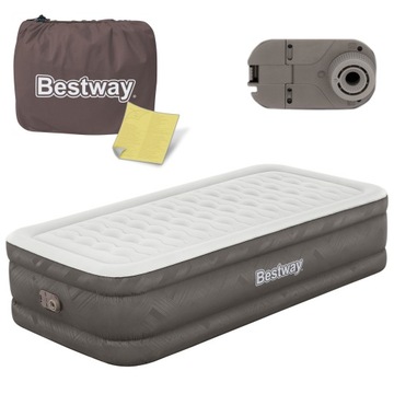 Materac dmuchany WBUDOWANA POMPKA 191x97cm Bestway