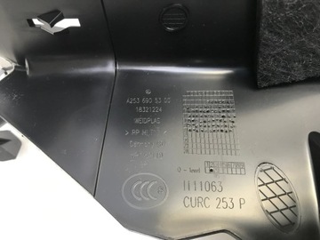 MERCEDES GLC 2022 C253 KRYT POHOVKA KUFRU LEVÝ ZADNÍ A2536905300