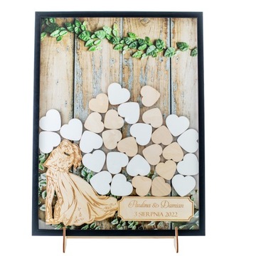 СВАДЕБНАЯ ГОСТЕВАЯ КНИГА СВАДЕБНАЯ РАМКА СВАДЕБНАЯ ВСТАВКА ИЗОБРАЖЕНИЕ СЕРДЦЕВ