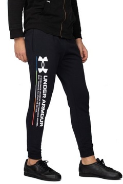 SPODNIE SPORTOWE DRESOWE UNDER ARMOUR BAWEŁNIANE R-M