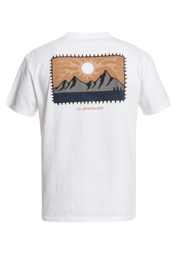 T-shirt z nadrukiem Quiksilver S