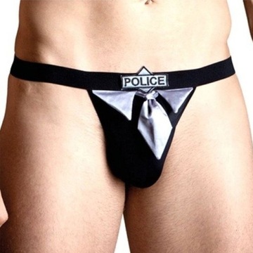 Idealne dla Odważnych Panów Stringi Męskie Police Soft Line 4490 S-L