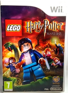 LEGO HARRY POTTER LATA 5-7 Wii - SUPER PLATFORMÓWKA DLA DZIECI !!! STAN BDB
