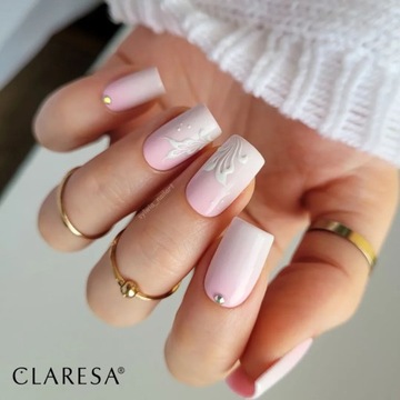 Claresa RUBBER GEL żel do paznokci budowania przedłużania builder 3 90g