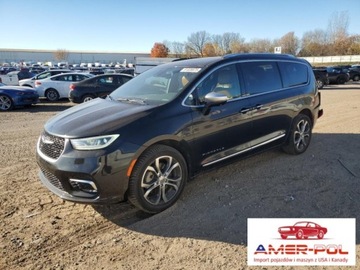Chrysler Pacifica II 2021 Chrysler Pacifica 2021r., Pinnacle, 3.6L, od ubezpieczalni 3.6 Benzyna