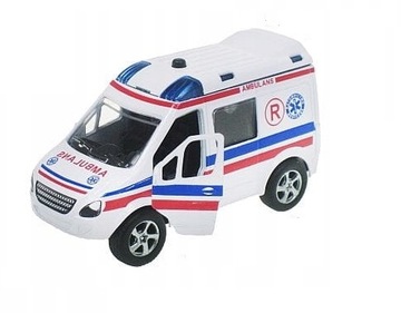 AMBULANS KARETKA POGOTOWIA VAN ŚWIATŁO DŹWIĘK 32s