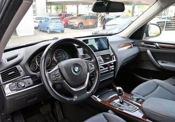 BMW X3 F25 SUV 2.0 28i 245KM 2015 BMW X3 Android auto, skory, kamera, climatronic, g.fotele, PDC, el. klapa, zdjęcie 7