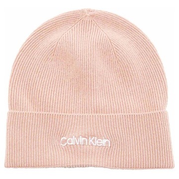 Calvin Klein czapka damskaK60K608519 TER S Rose