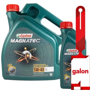 CASTROL MAGNATEC 5W40 5L (4l + 1l) banzyna