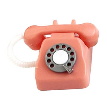 Symulowany telefon stacjonarny Mini domek dla