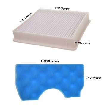 Комплект HEPA для Samsung VCMA15QS VCMA16BS VCMA18AV