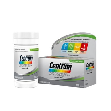 Centrum Silver 50+ Tabletki dla Seniora 100 Szt.