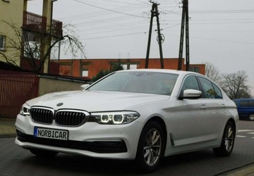 BMW Seria 5 G30-G31 Limuzyna 520d 190KM 2019 BMW Seria 5 z Gwarancja Bezwypadkowa Model 2020r 2.0 Diesel 190KM, zdjęcie 13