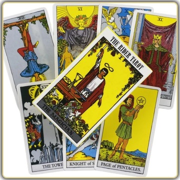 НАБОР КЛАССИЧЕСКИХ КАРТ ТАРО THE Rider TAROT, 78 ЧАСТЕЙ КАРТЫ ГАДАНИЯ