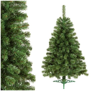 ИСКУССТВЕННАЯ РОЖДЕСТВЕНСКАЯ ЕЛЬ, ЗЕЛЕНАЯ ПИТЬ, ТОЛСТАЯ, 150 см, ПОДСТАВКА, ЕЛЬ, ЖИВАЯ СОСНА, БЕСПЛАТНО
