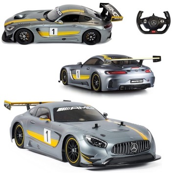 ZDALNIE STEROWANY SAMOCHÓD AUTO RC PILOT DUŻY MERCEDES AMG GT3 SPORTOWY