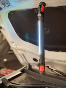 АККУМУЛЯТОРНАЯ ЛАМПА YATO ДЛЯ МАСТЕРСКОЙ СВЕТОДИОДНАЯ 10ВТ 1000ЛМ ПОД КАПОТ С МАГНИТОМ