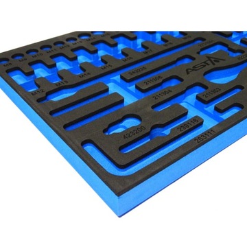 Вставка из пенопласта EVA для инструментальной тележки 3/8 дюйма