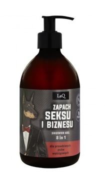 LAQ DOBERMAN EXCLUSIVE BLACK FOR MEN ŻEL DO SIERŚCI p/PRYSZNIC 500ml