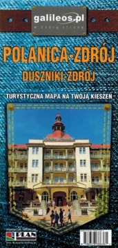 POLANICA ZDRÓJ DUSZNIKI MAPA KIESZONKOWA LAMINAT
