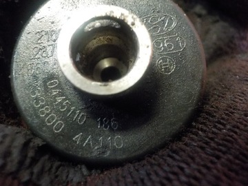 SORENTO H-1 2.5 CRDI 05R 140KM D4CB VSTŘIKOVAČE VSTŘIKOVACÍ TRYSKA 0445110186