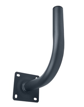 E25 НАСТЕННЫЙ КРОНШТЕЙН для антенн DVB-T2 LTE WiFi АНТРАЦИТ 7016 с порошковым покрытием