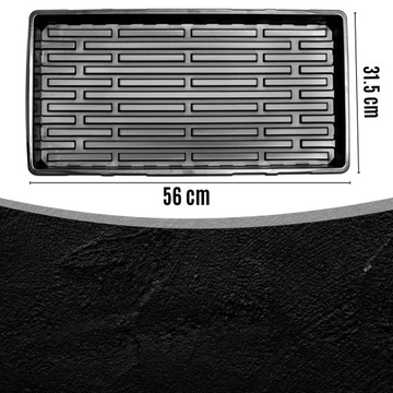 Семена посева лотка для лоток так -пластинка горшок 56 см х 31,5 см х 6,5 см