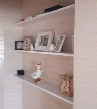 ПОДВЕСНАЯ ПОЛКА 150х20см над радиатором с невидимым креплением, кухня