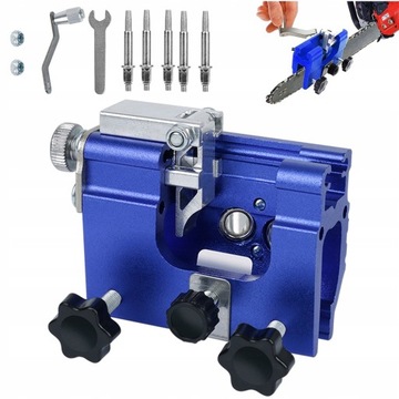 ТОЧИЛКА ЦЕПНОЙ ПИЛЫ, 5 ГОЛОВОК В КОМПЛЕКТЕ