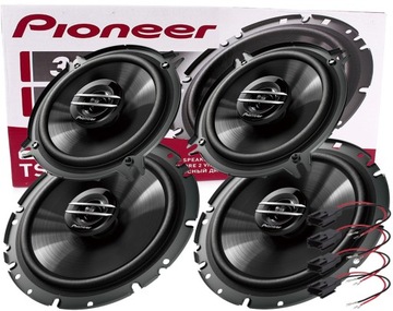 PIONEER GŁOŚNIKI PEUGEOT 206 207 307 CITROEN C2 C3 XSARA PICASSO PRZÓD+TYŁ