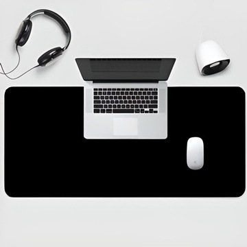 БОЛЬШОЙ КОВРИК ДЛЯ МЫШИ 100x50 ДЛЯ СТОЛ XXL ЧЕРНЫЙ