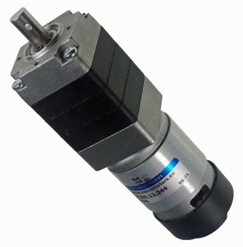 Motoreduktor planetarny 15 obr/min, 12VDC 90kg.cm