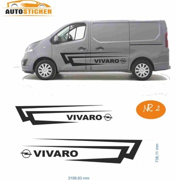 naklejka naklejki bus opel vivaro