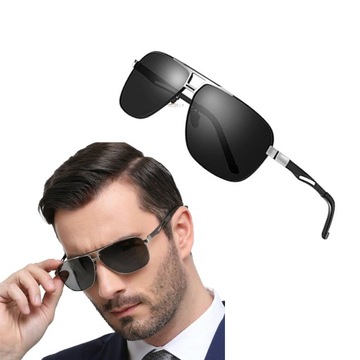 OKULARY POLARYZACYJNE AVIATOR DO SAMOCHODU