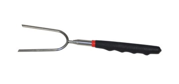 Teleskopowy widelec do pieczenia 25-85cm stal nierdzewna + PCV