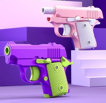 ИГРУШЕЧНЫЙ ПИСТОЛЕТ V2 АНТИСТРЕССОВЫЙ ИГРУШЕЧНЫЙ ПИСТОЛЕТ ФИОЛЕТОВЫЙ