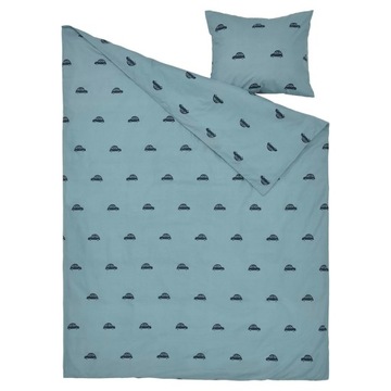 IKEA BARNDROM pościel dziecięca 150x200 auta niebi