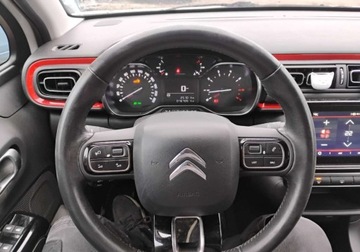 Citroen C3 III Hatchback 1.2 PureTech 82KM 2017 Citroen C3 2017r, 1.2 Benzyna. Lekko uszkodzony tyl. Jezdzi. 1.2 Benzyna, zdjęcie 11