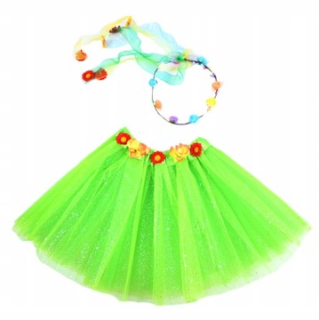 PANI WIOSNA STRÓJ KARNAWAŁOWY SPÓDNICZKA WIANEK