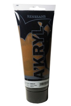 Farby Akrylowe Akryl Renesans 200ml Umbra Naturaln