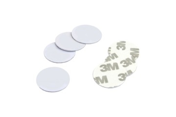 NAKLEJKA PROGRAMOWALNA RFID 125kHz 25mm 10 szt