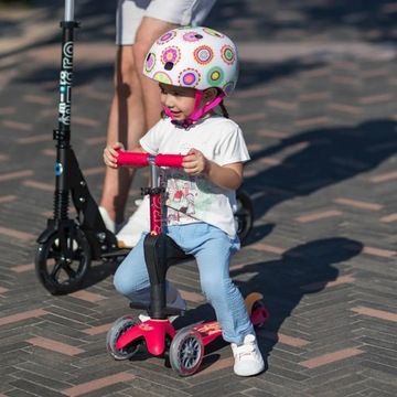 Самокат Mini Micro Deluxe Plus Ruby Red