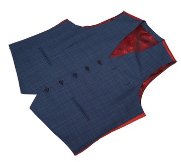 TED BAKER SUPER FIRMOWA GRANATOWA MĘSKA KAMIZELKA - 54